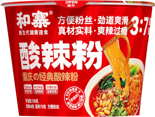 Spicy & Sour Glass Noodles (130g)